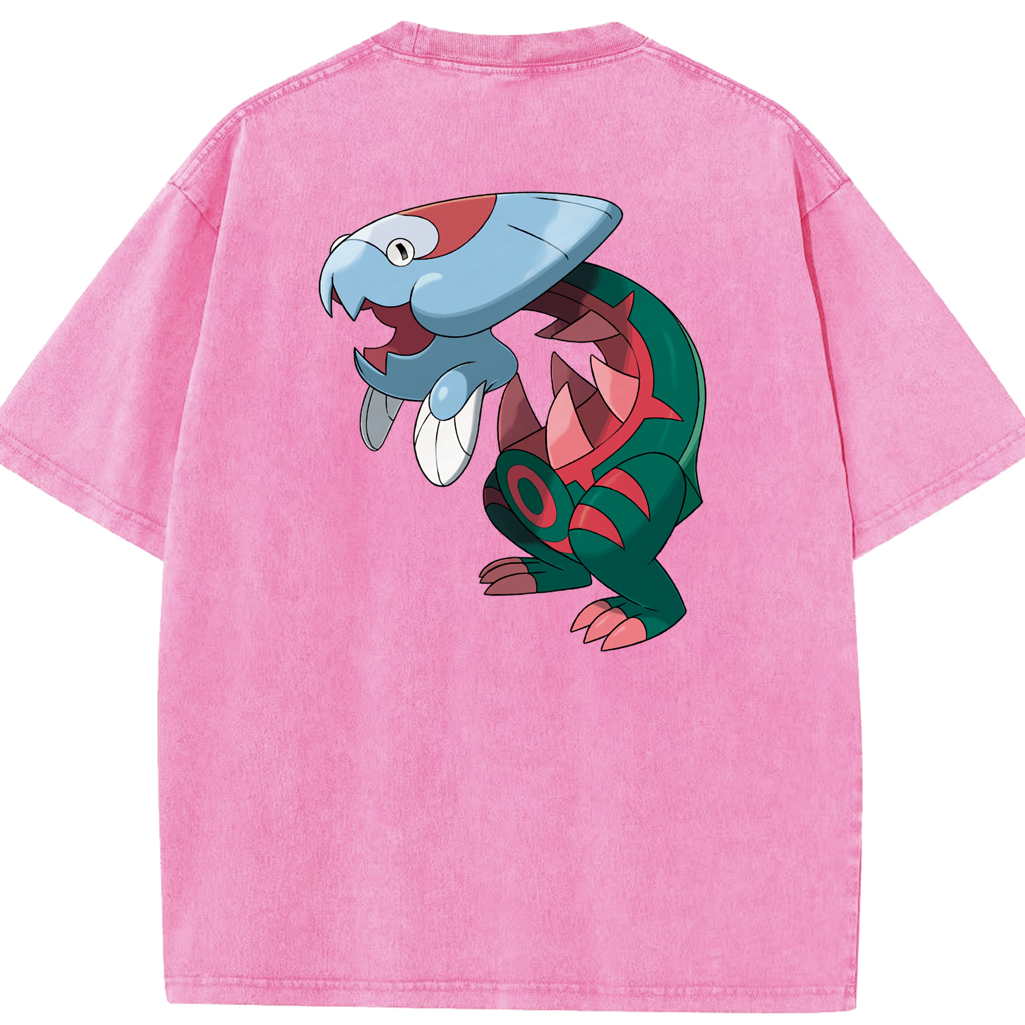 （画像用） ポケットモンスター Pokémon 綿100% ヴィンテージ風 半袖Tシャツ（背面プリント）